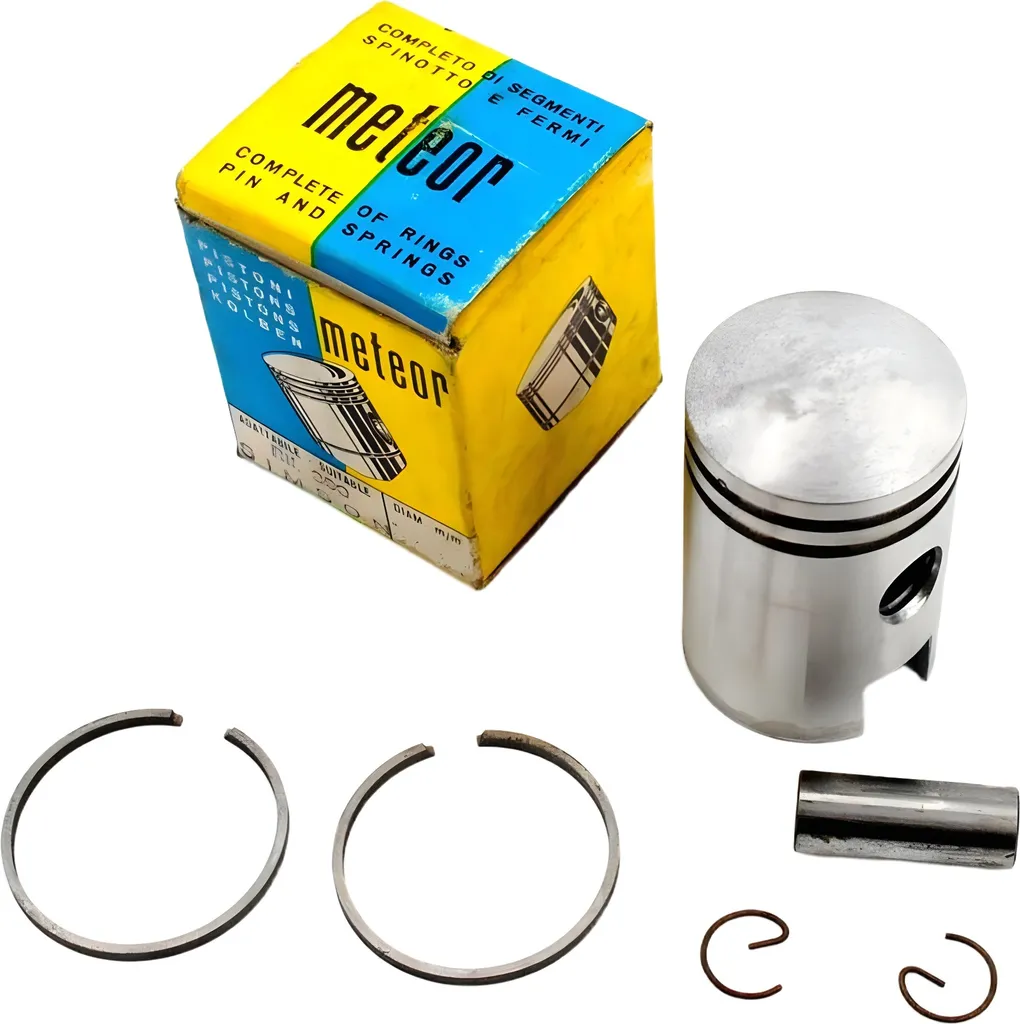 Kit Pistone 39mm Spinotto 12mm Meteor per Simson SR1 SR2 KR50 Vintage