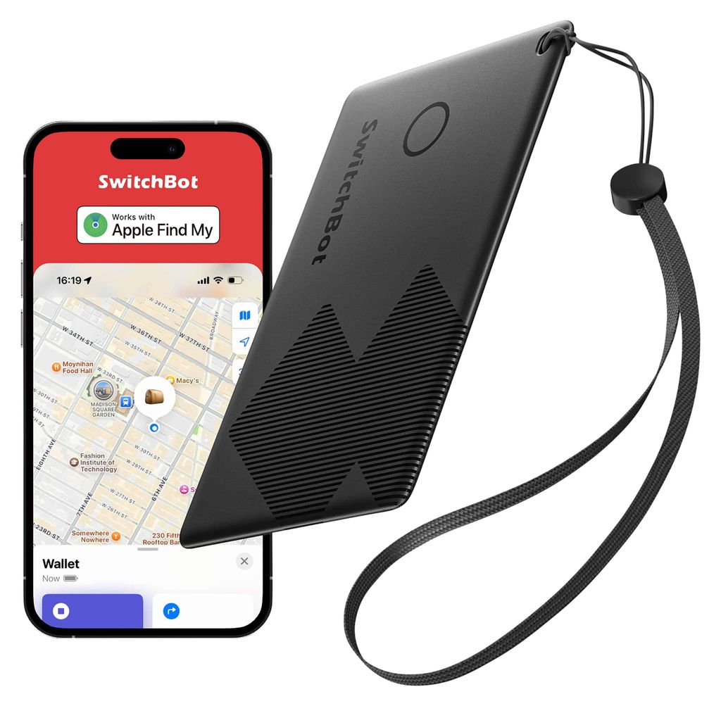 SwitchBot Geldbörsen-Tracker-Karte   NFC-kompatibel Image du produit 