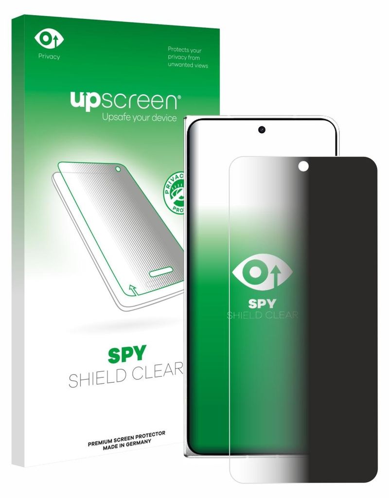 Für Oppo Find N6 Sichtschutzfolie Schutzfolie upscreen Anti-Spy Privacy Sichtschutz Blickschutz Display Schutz Folie Blaulichtfilter