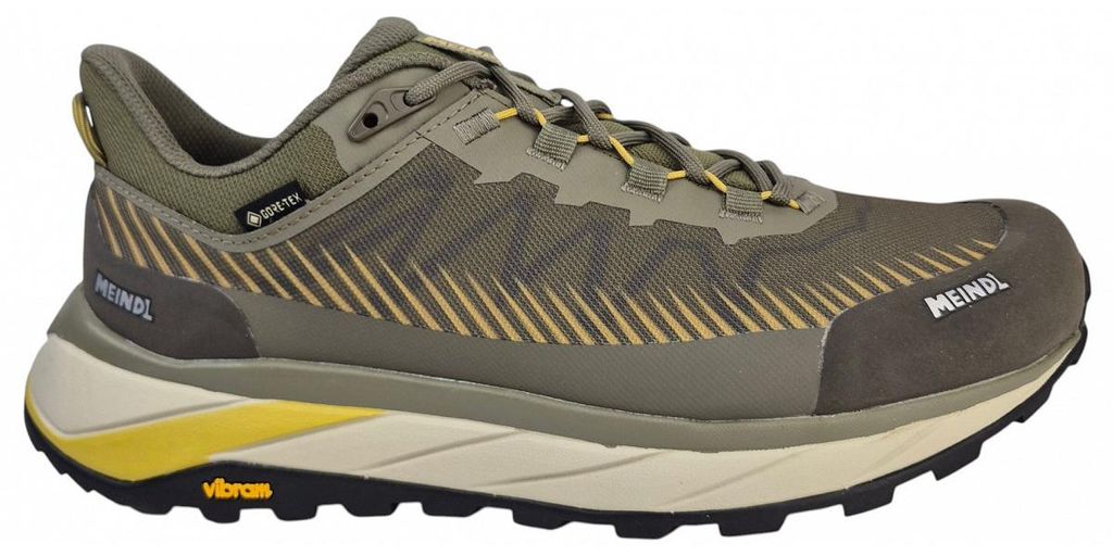 Meindl Eldora GTX Sportschuhe Herren Outdoorschuhe Wanderschuh Grün Freizeit, Schuhgröße:EUR 42 | UK 8