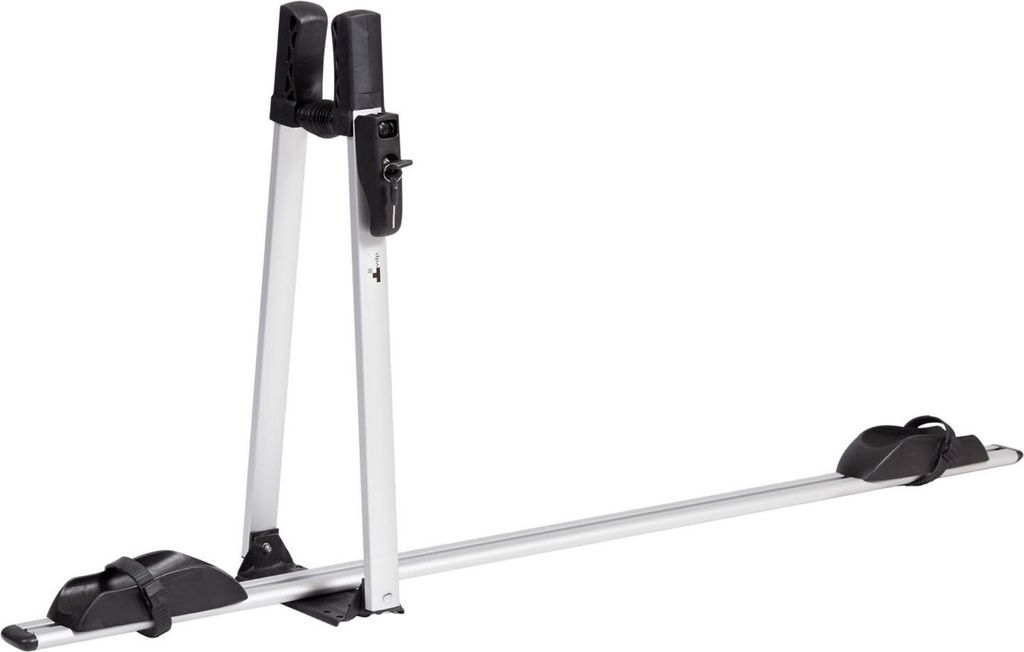 1x Fahrradträger VDP Premium Alu + Dachträger/Relingträger VDPLION2 kompatibel mit Fiat Panda II (5 Türer) 03-12