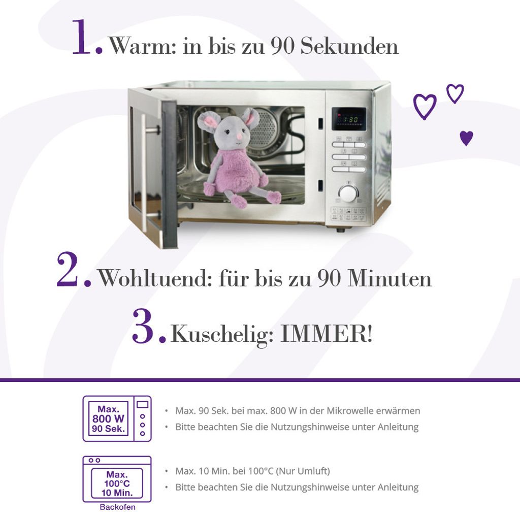 Wärmetier - Baby Warmies Einhorn MINIS