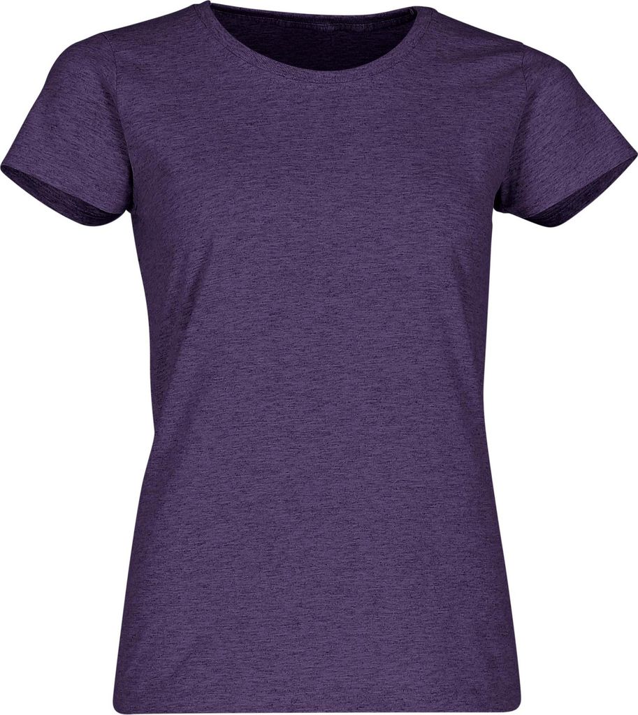 Fruit of the Loom Valueweight T Lady-Fit Farbe: violett meliert Größe: S