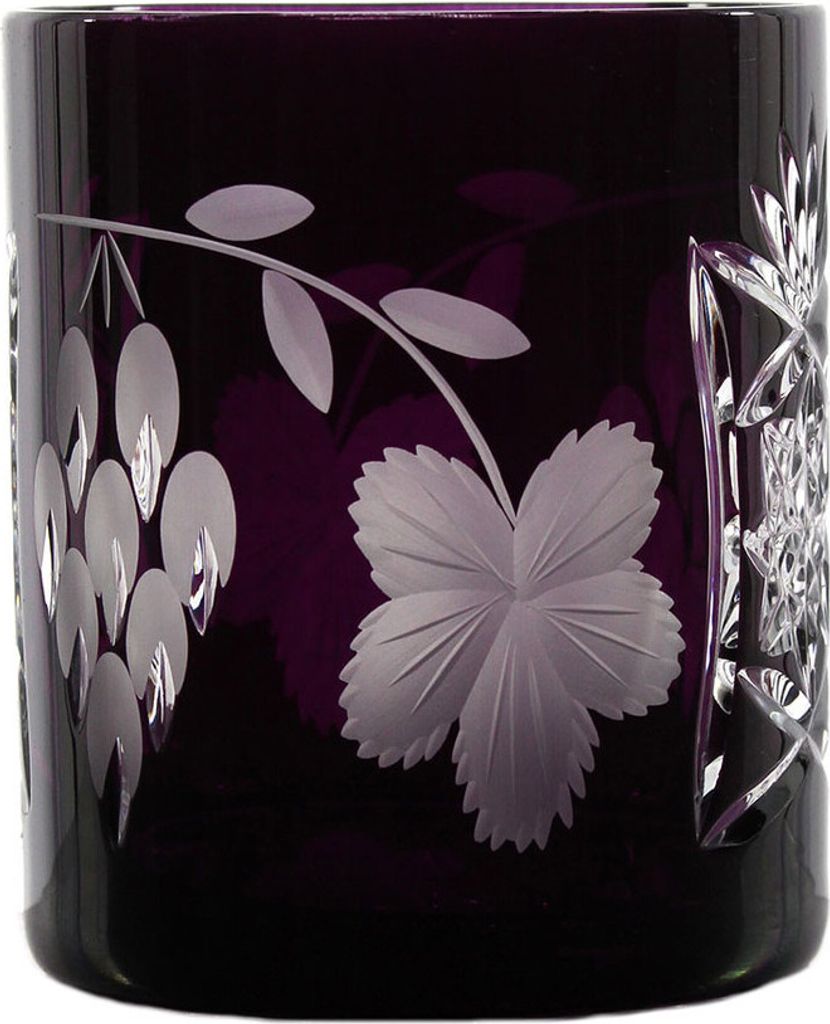 Whiskyglas Traube 280ml violett