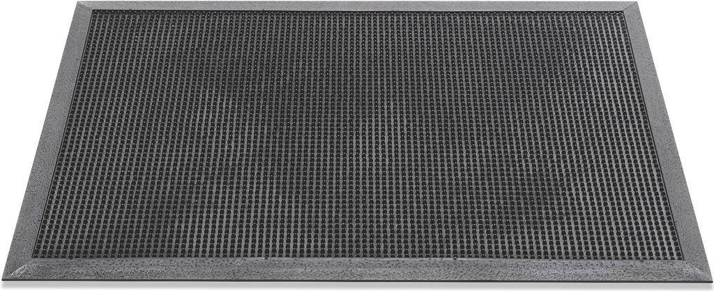 Fußmatte - Anthrazit - 60 x 40 cm - Gummi - Outdoor Produktbild 