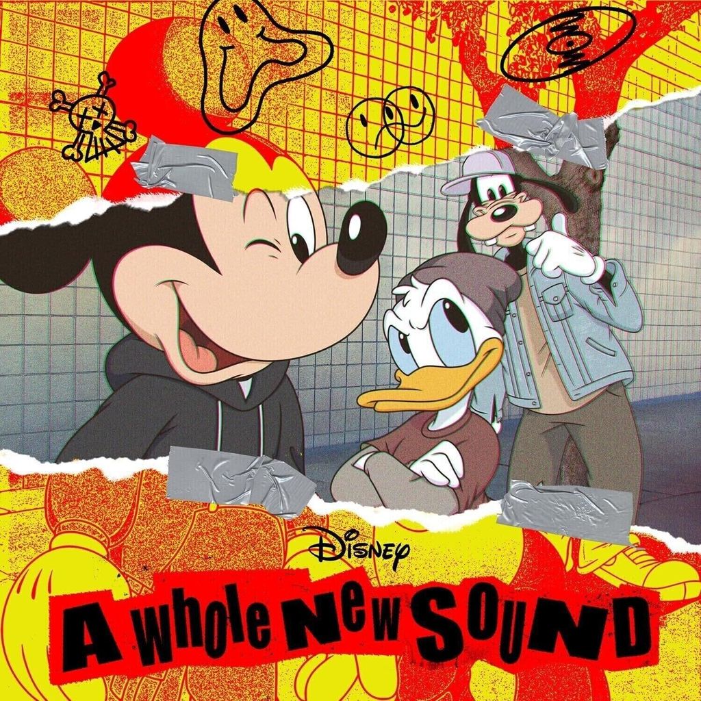 Various Artists - A Whole New Sound (Clear With Black Splatter Coloured) (LP)