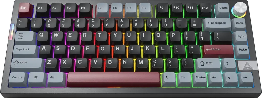 Clavier gamer compact Montech MKey PRO 75 switchs marron silencieux