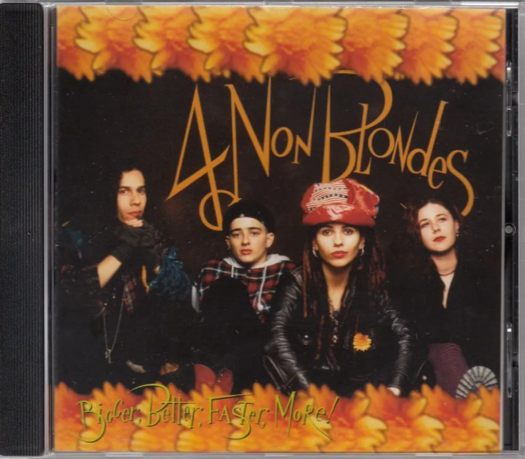 Album 4 Non Blondes Bigger Better Faster More pour Soirée Rock 90s