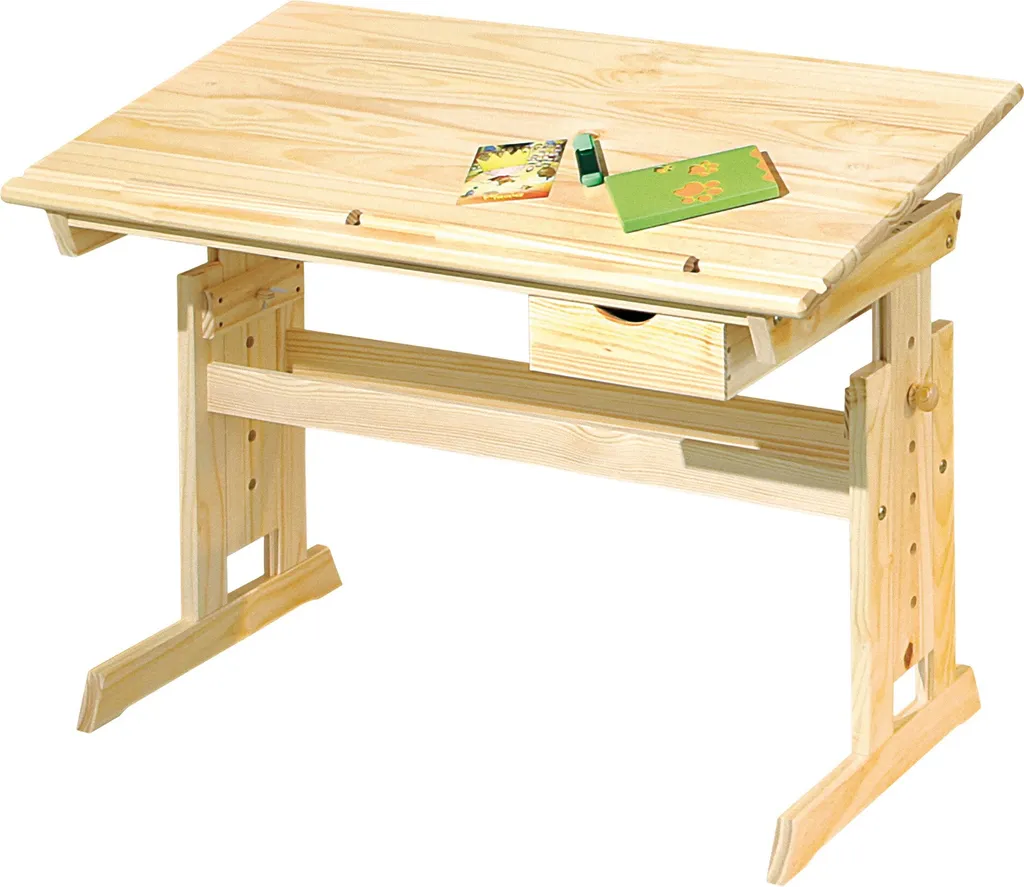 Bureau de télétravail Julva 1 tiroir gain de place pour chambre