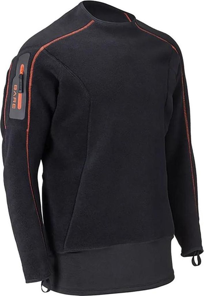 Bare Polar Stretch Mid-layer Langarm-t-shirt Schwarz M Herren Schwarz M