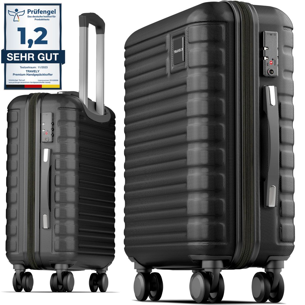 Travely Premium Koffer 55x40x20cm - passend für Ryanair, Produktbild 