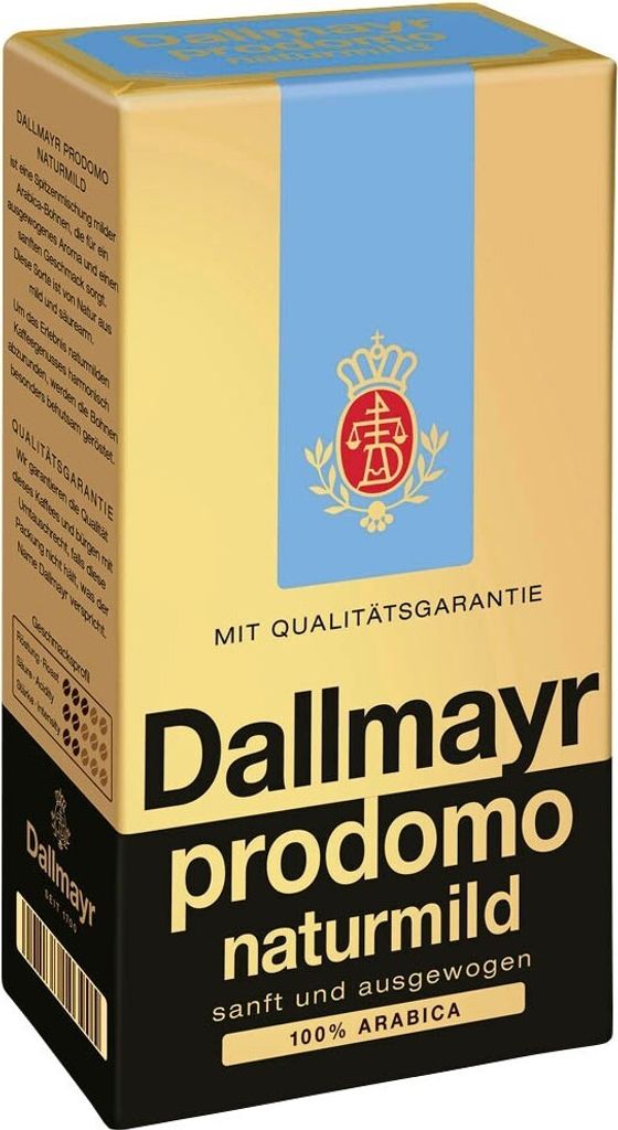 Dallmayr prodomo Naturmild | gemahlen | 500g Image du produit 