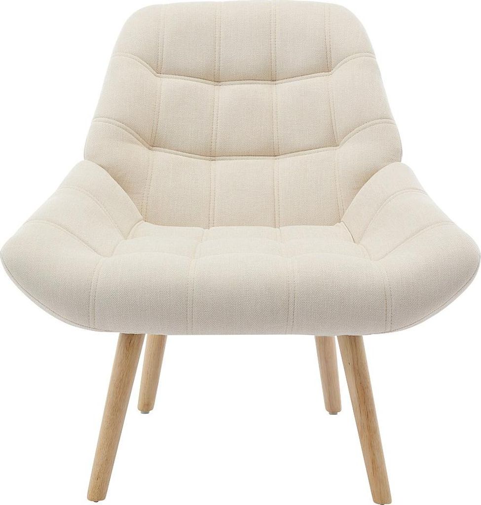 Sessel - Stoff - Beige - LUOSTO Produktbild 
