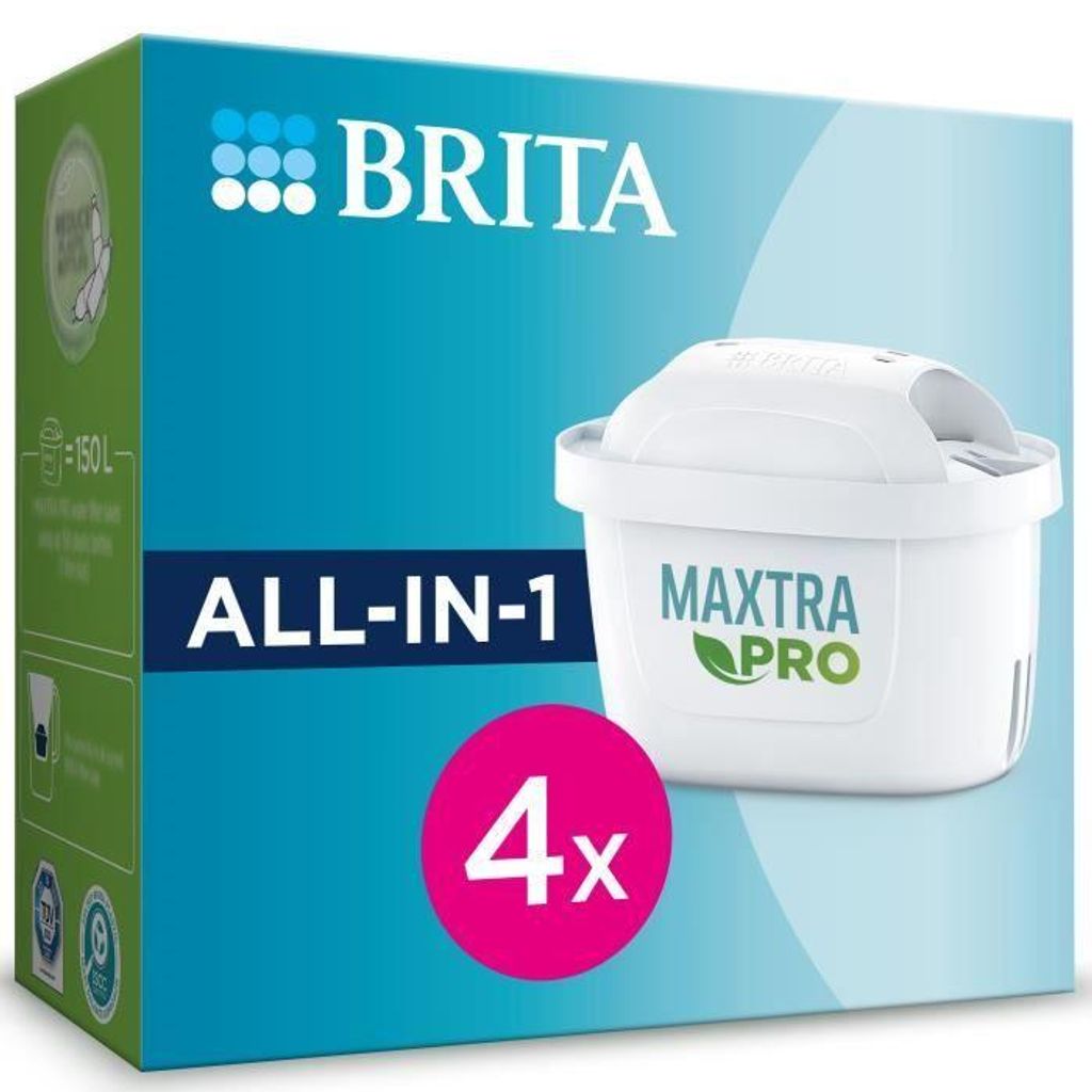 Pack de 4 cartouches maxtra pro pour carafe - Brita - Image du produit 