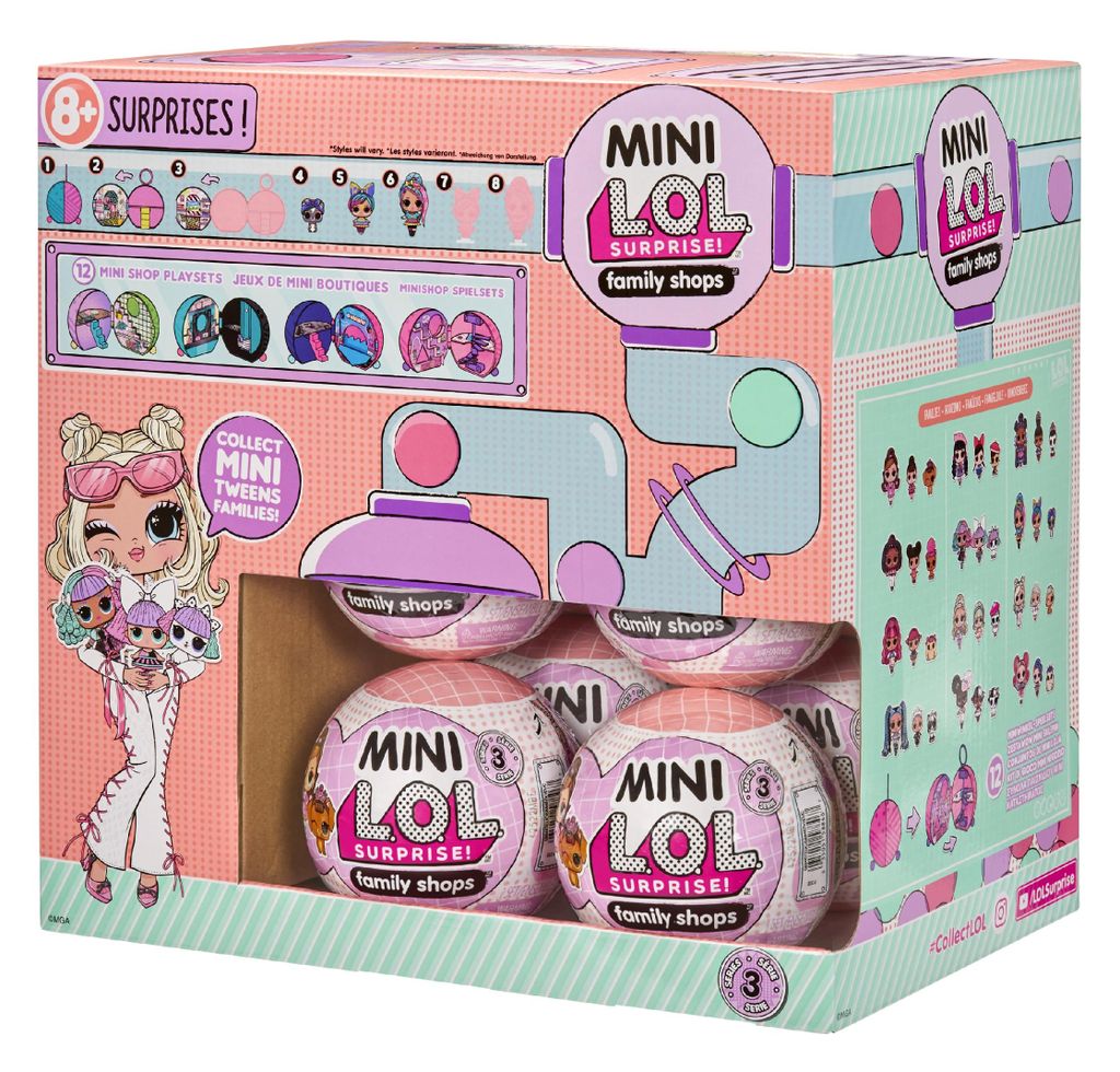 LOL Surprise Mini Family S3, sort.i.Dpy Produktbild 15
