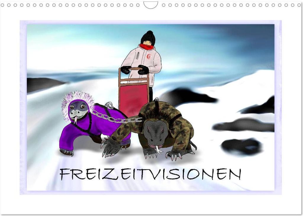Freizeitvisionen (Wandkalender 2026 DIN A3 quer), CALVENDO Monatskalender