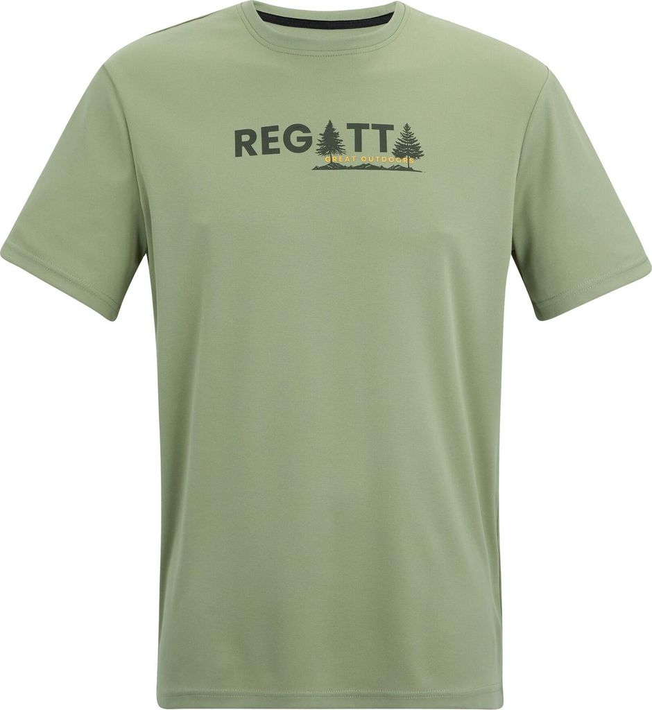Regatta - "Fingal" T-Shirt für Herren RG12641 (S) (Salbeigrün)