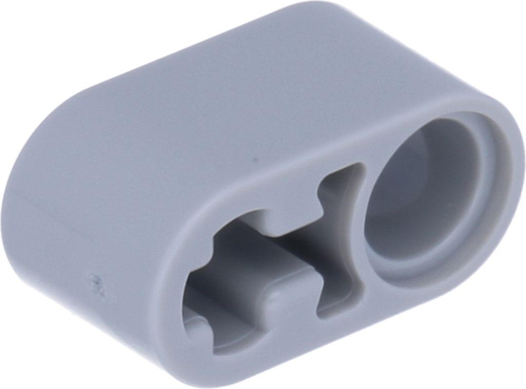 LEGO Technic: 50 Hebelarme 1x2, Pin- und Achsloch, Hellgrau