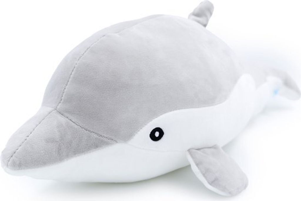 Buzz - Kuscheltier - Delfin - Grau - 60 cm Produktbild 