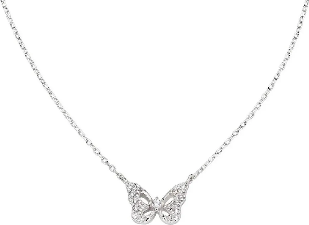 Pendentif Femme Amen CLBUBBZ3 en Argent 925 Rhodié avec Charm Coeur