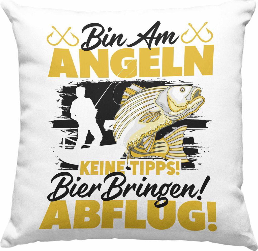 Trendation - Angler Deko-Kissen mit Füllung 40x40 Produktbild 
