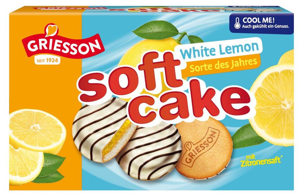 Griesson Soft Cake White Lemon Sommer Edition 2x150g Produktbild 