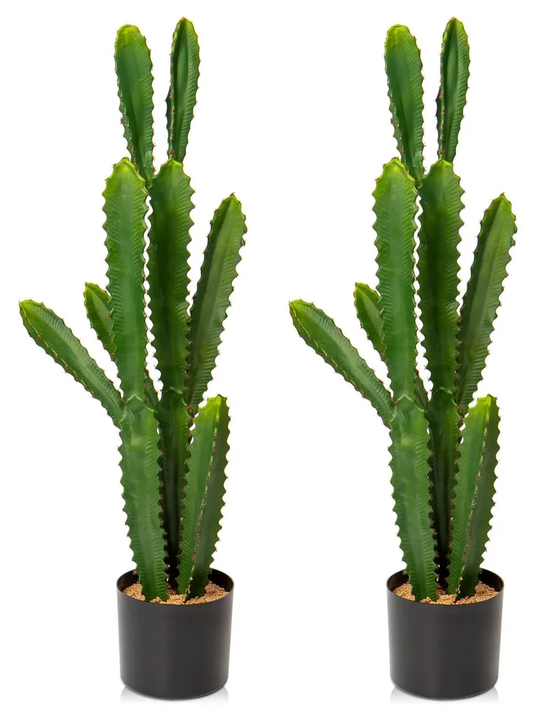 Cactus Artificiels Réalistes 82 cm : La Solution Plante Sans Arrosage