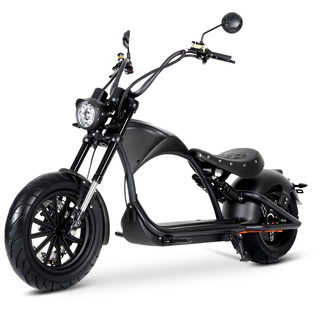 M1P E-Chopper Elektro-Kleinkraftrad 45 km/h, 2000W, 60V Produktbild 
