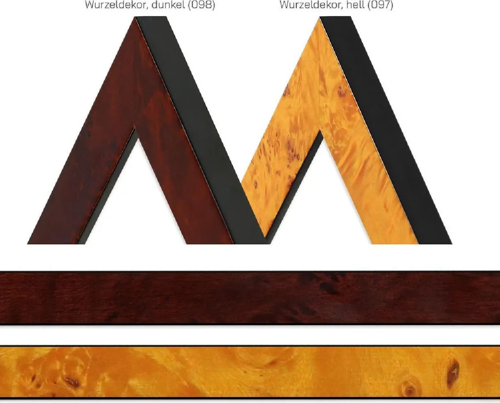 Offerta Cornice MendeFrames H14D 25x38 Legno Vetro Museale Alta Qualità - 4
