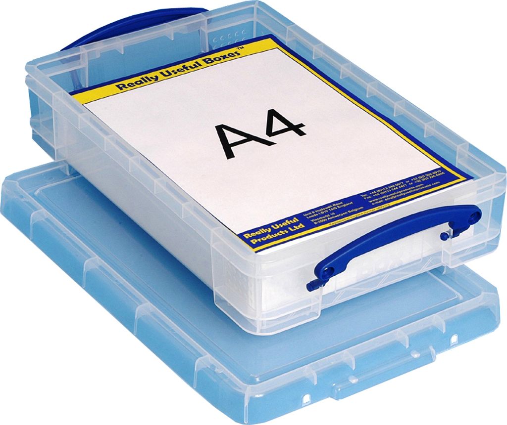 Really Useful Boxes UB4LC - Transparent - 630 g - 335 x 215 Obrázok produktu 
