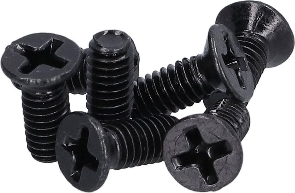 50 Stück Senkkopfschrauben, Flachkreuz M4 A2?70 Verbindungsteil für Reparatur und Wartung M4x10