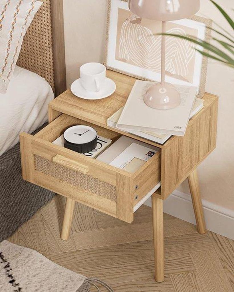 Nachttisch aus Holz für Schlafzimmer