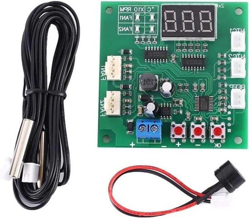 Régulateur PWM 4 fils 12V 24V 48V - Contrôleur de Vitesse Ventilateur DC