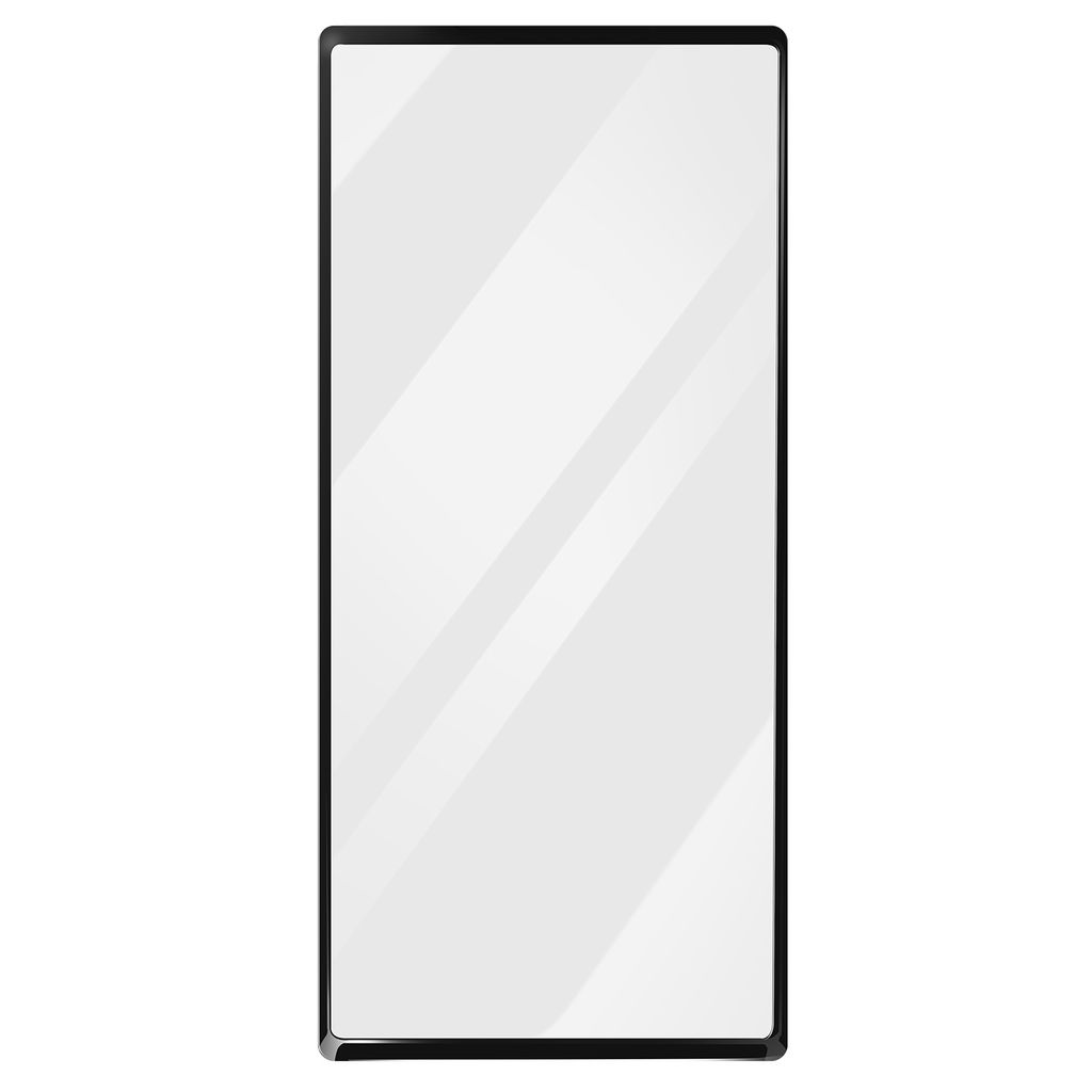 Premium Glas-Displayschutzfolie für Google Pixel 7a – Rand Schwarz