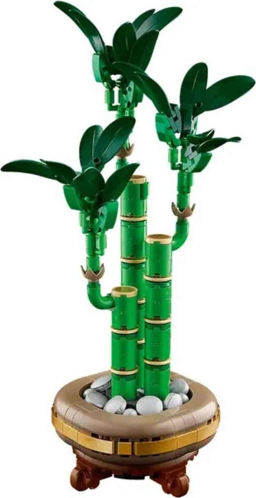 LEGO 10344 Botanicals Bambou de la Chance, Kit de Construction Déco Zen - 7