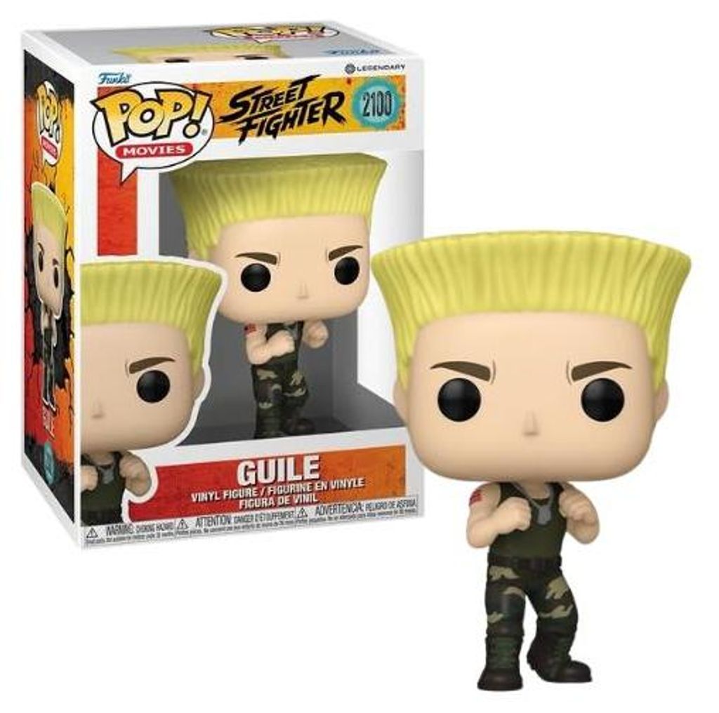 Funko Pop! Movies: Street Fighter - Guille #2100 Produktbild 