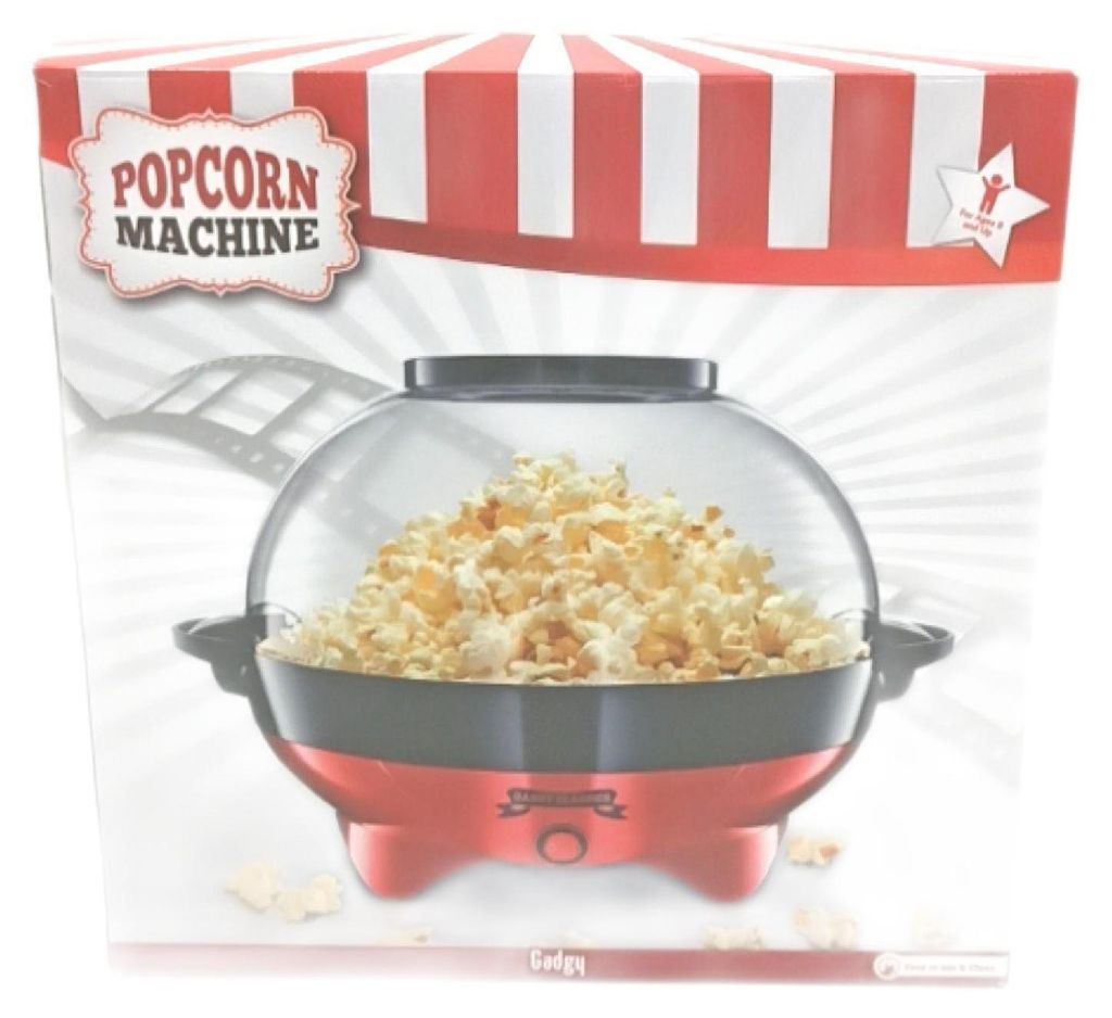 Urządzenie do popcornu Gadgy GG083, 800W Zdjęcie produktu 