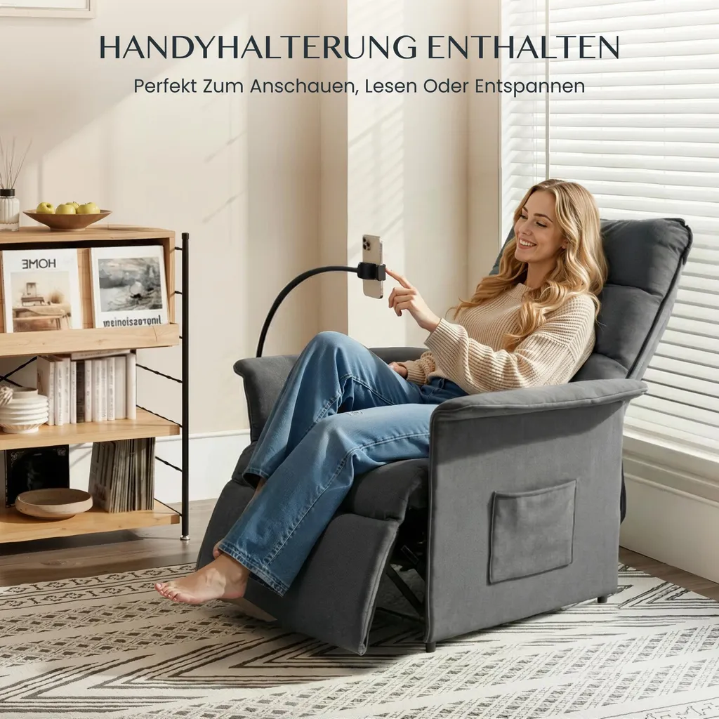 Fauteuil ergonomique FLEXISPOT inclinaison électrique et support mobile