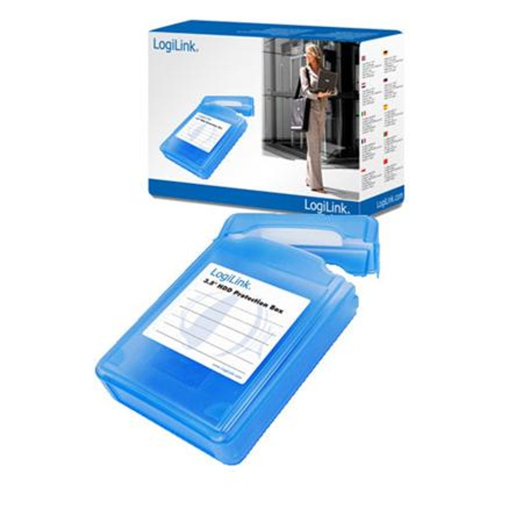 LogiLink 3.5" HDD Protection Box for 1 HDD - Produktbild 