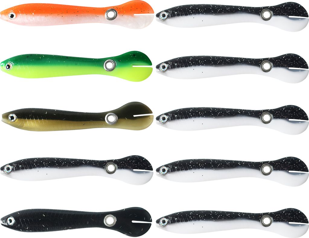 Loach Lure Fishing Soft Bait Schwimmkoeder Swimbait fuer Salzwasser und Suesswasser