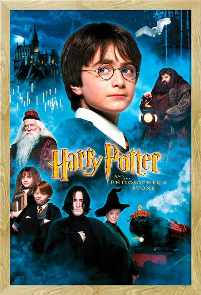 Harry Potter Poster Candele e Cornice Shinsuke Faggio - Arredo Casa Magico