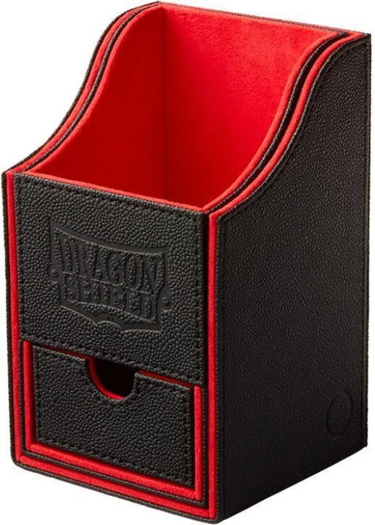 Boîte de rangement avec plateau de dés pour cartes à collectionner