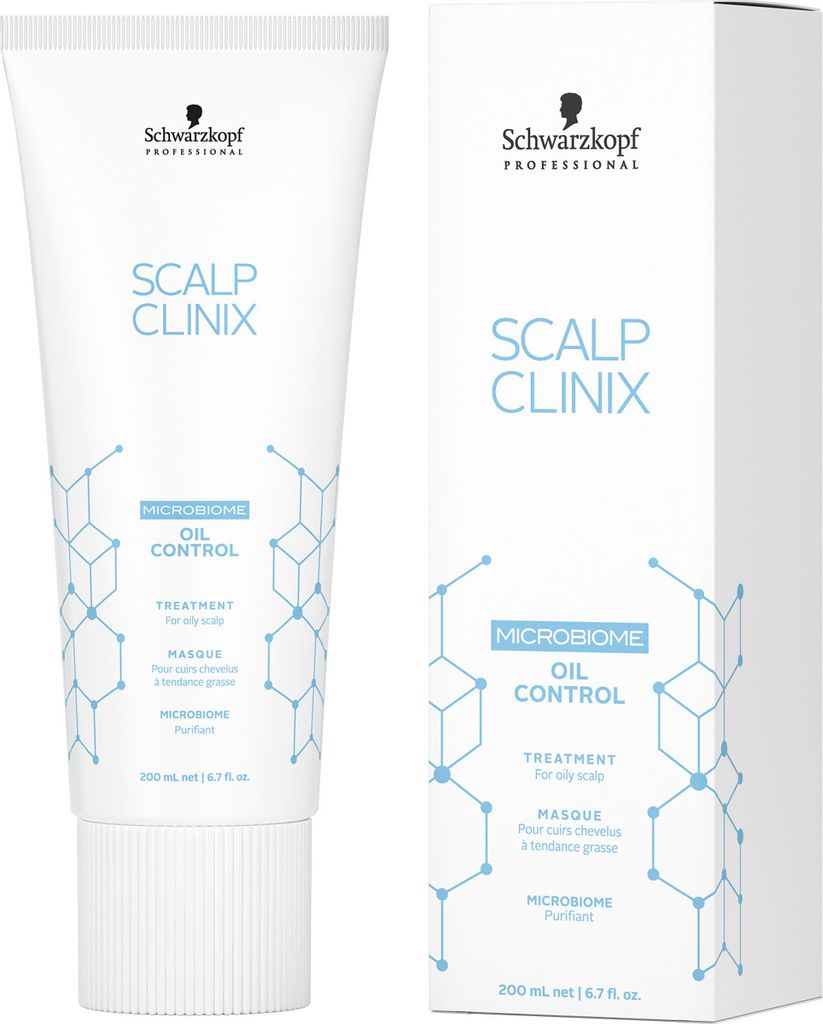 Schwarzkopf Scalp Clinix Oil Control Treatment 200ml for Oily Hair