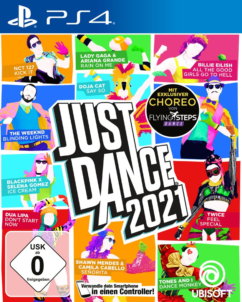 Ubisoft Just Dance 2021 für PS4 – Fun- & Familienspiel Produktbild 