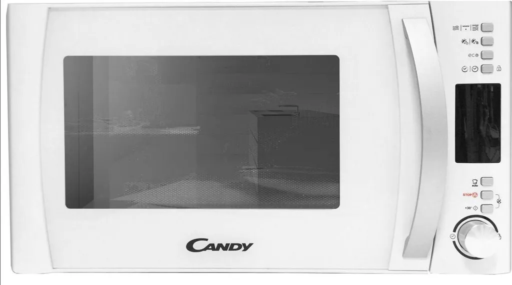 Micro-ondes 800W Candy CMXW22DW Blanc : Design Moderne et Volume 22L