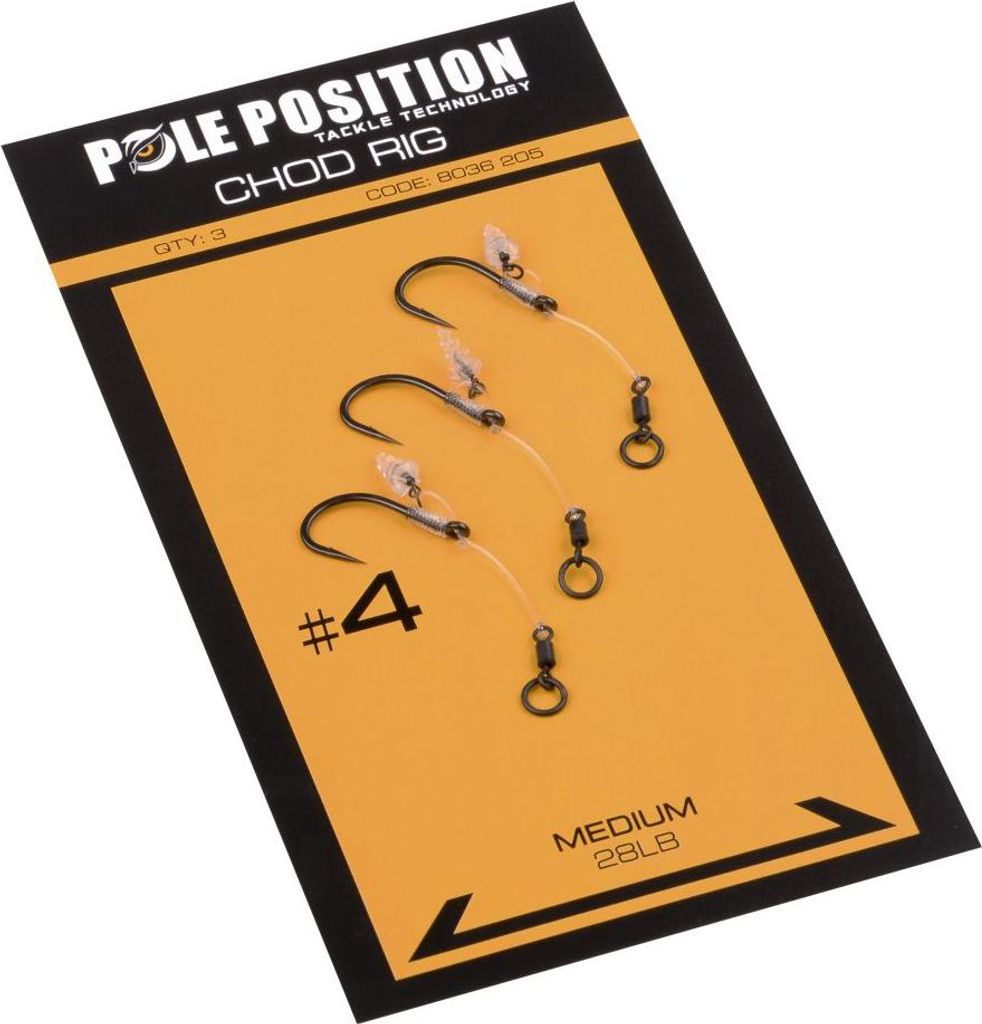 PolePosition Chod Rigs 3St. Maat 4