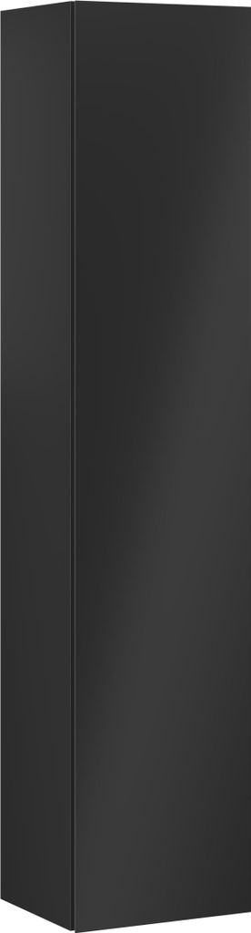 Mexen Orio Badhochschrank 35 cm, 1 Tür, Schwarz Matt - 91A11-03016-1-BF71