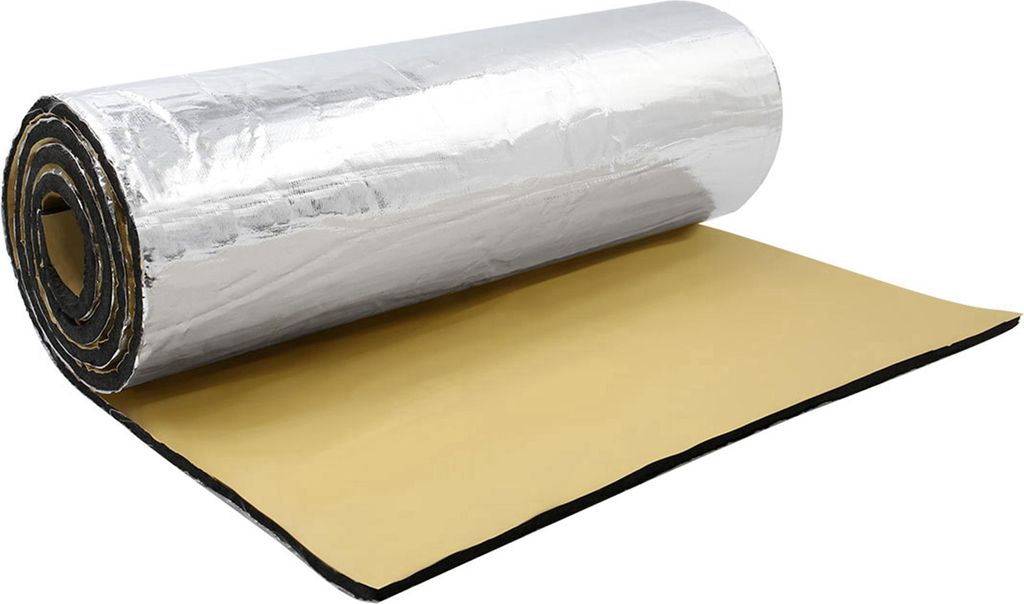 Auto Schalldämpfer Dämpfung Isolationsmatte Heizbett Lärmschutz 21,5sqft 10mm*400cm*50cm