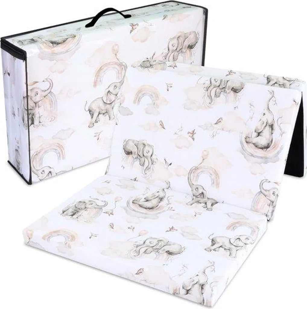 Matelas pliant pour lit bébé 120x60 cm - Solution couchage d'appoint