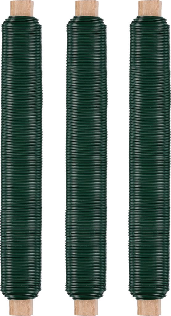 Nordstern Blumendraht Basteldraht Grün 3er Pack - Produktbild 